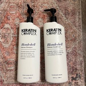 Keratin Complex Blondeshell Debrass Shampoo & Conditioner 33.8 oz Duo
